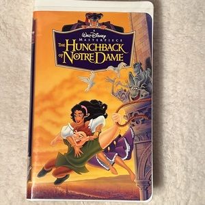 🦋$4 ADD ON•M2:61 The Hunchback of Notre Dame A Walt Disney VHS Preowned